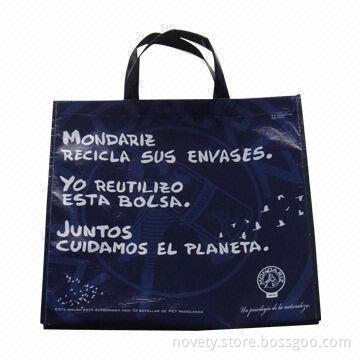 Nonwoven Shopping Bag, Various Sizes are Available, Customized Designs are Accepted